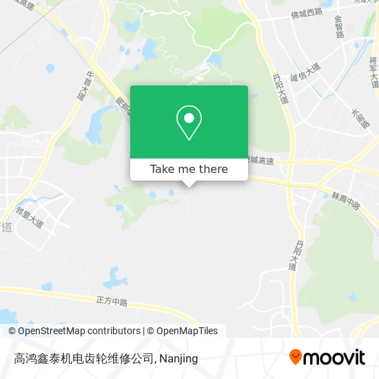 高鸿鑫泰机电齿轮维修公司 map