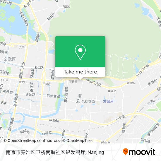 南京市秦淮区卫桥南航社区银发餐厅 map