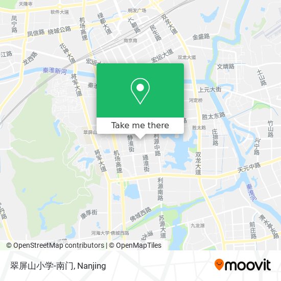 翠屏山小学-南门 map