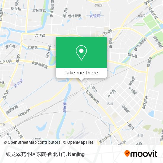 银龙翠苑小区东院-西北1门 map