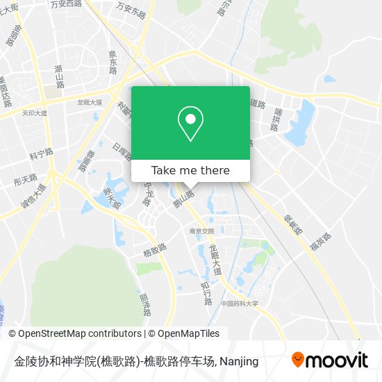 金陵协和神学院(樵歌路)-樵歌路停车场 map