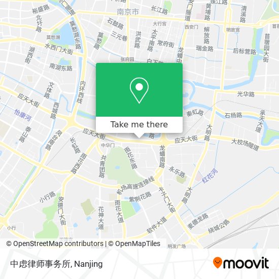 中虑律师事务所 map