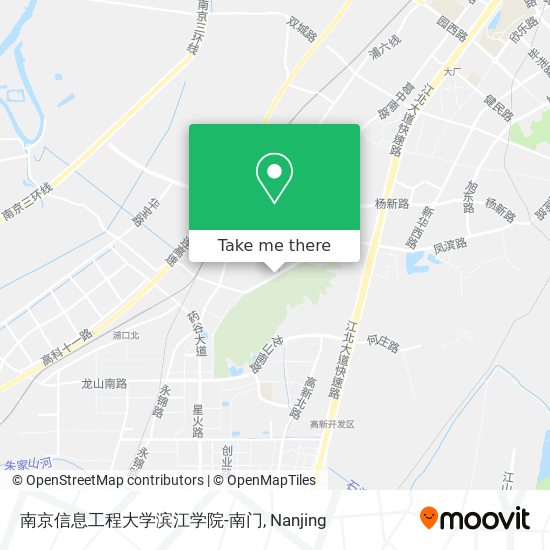 南京信息工程大学滨江学院-南门 map