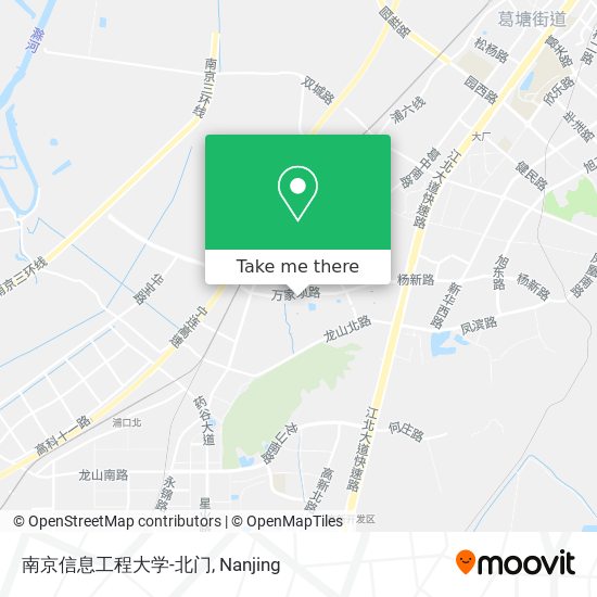 南京信息工程大学-北门 map