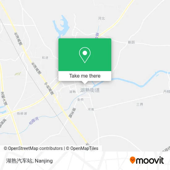 湖熟汽车站 map