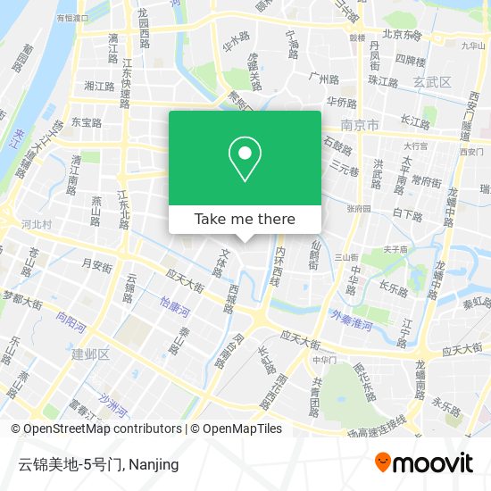 云锦美地-5号门 map