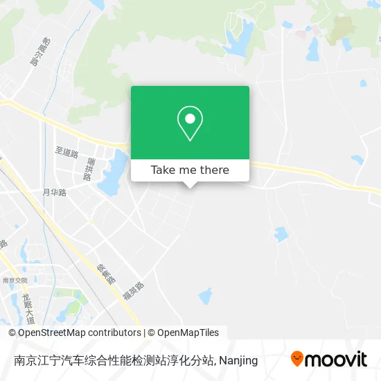 南京江宁汽车综合性能检测站淳化分站 map