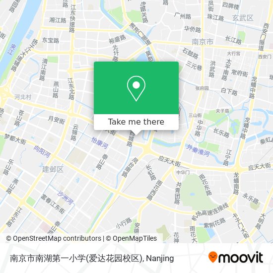 南京市南湖第一小学(爱达花园校区) map