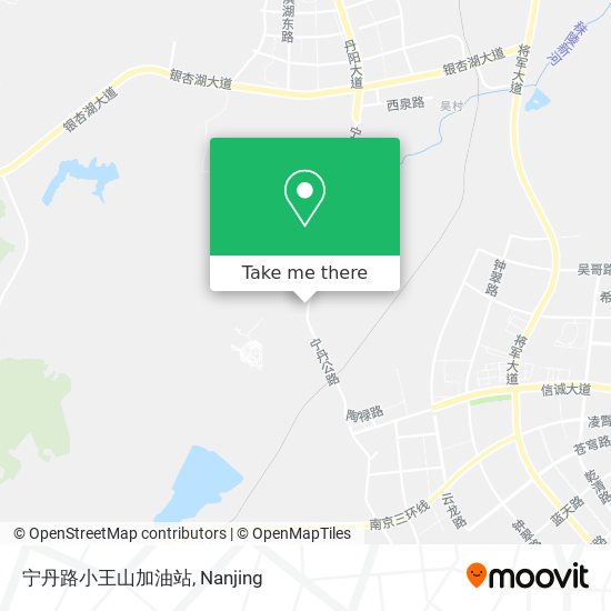 宁丹路小王山加油站 map