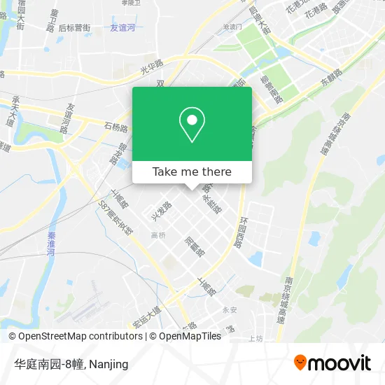 华庭南园-8幢 map