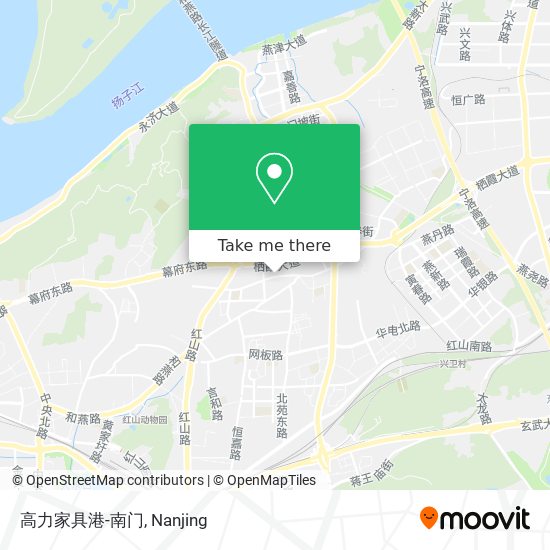 高力家具港-南门 map