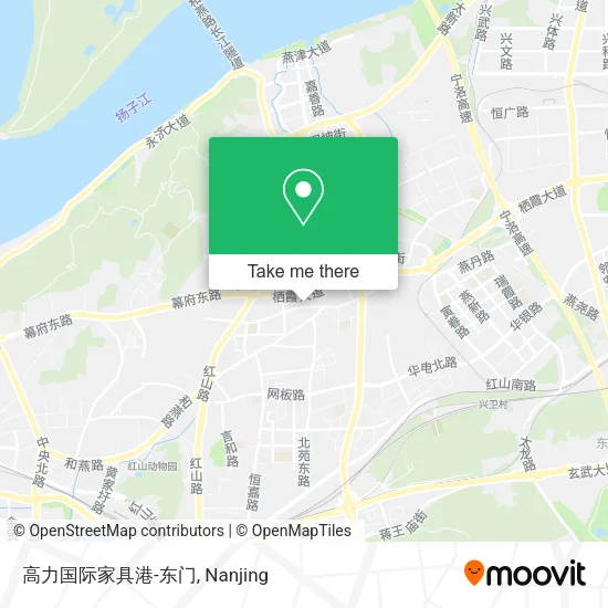 高力国际家具港-东门 map