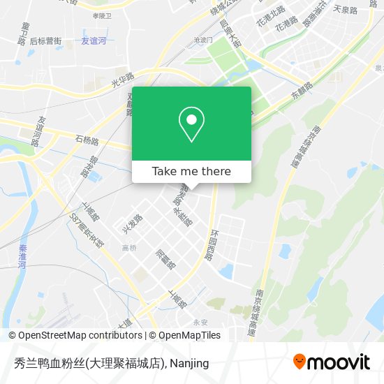 秀兰鸭血粉丝(大理聚福城店) map