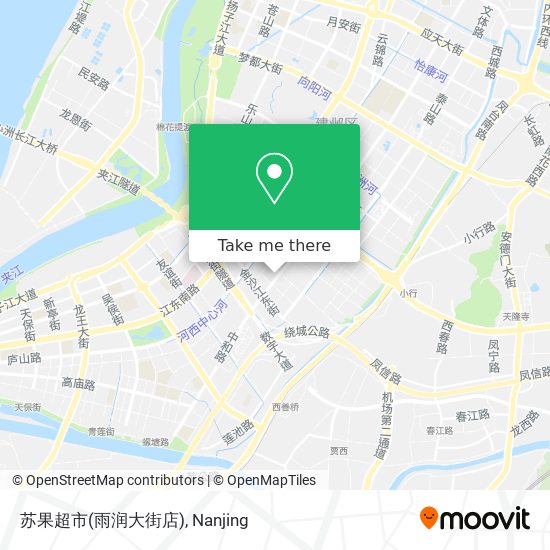 苏果超市(雨润大街店) map