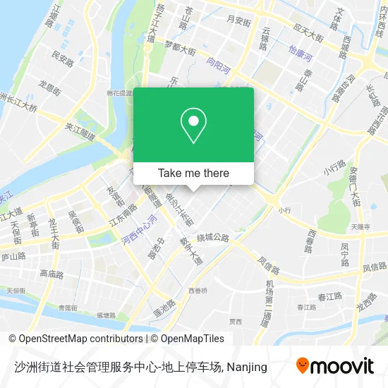 沙洲街道社会管理服务中心-地上停车场 map