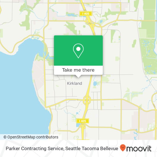 Mapa de Parker Contracting Service, 11207 NE 97th St