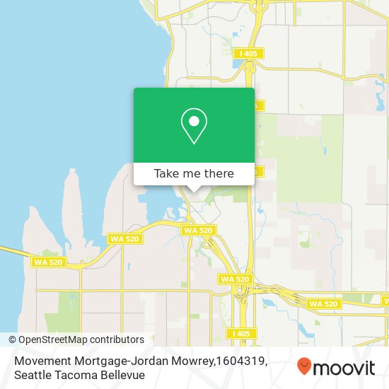 Movement Mortgage-Jordan Mowrey,1604319, 4040 Lake Washington Blvd NE map