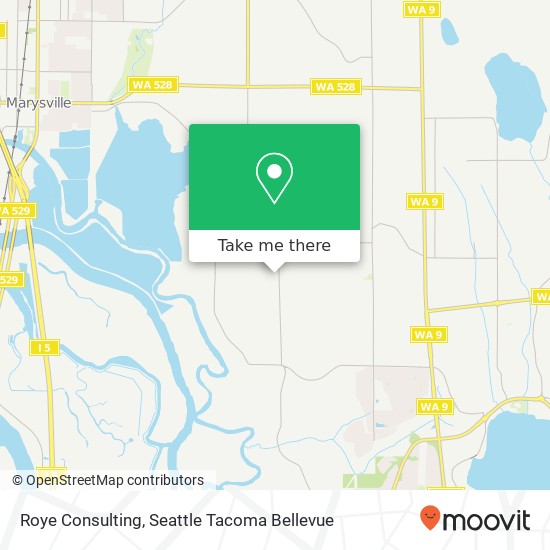 Mapa de Roye Consulting, 3920 71st Ave NE