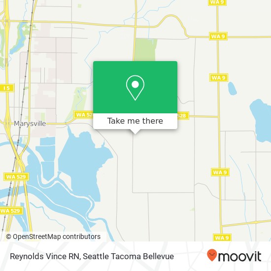 Mapa de Reynolds Vince RN, 6711 59th St NE