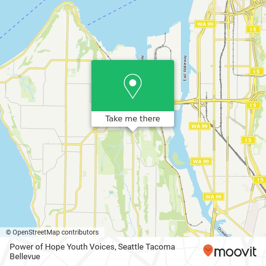 Power of Hope Youth Voices map
