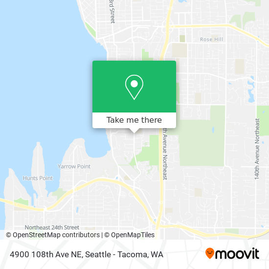 Mapa de 4900 108th Ave NE