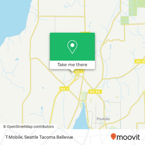 T-Mobile, 21555 Olhava Way NW map