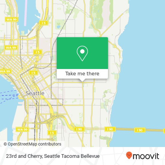 Mapa de 23rd and Cherry, Seattle, WA 98122