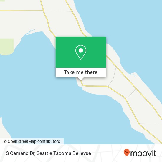 Mapa de S Camano Dr, Camano Island (STANWOOD), WA 98282