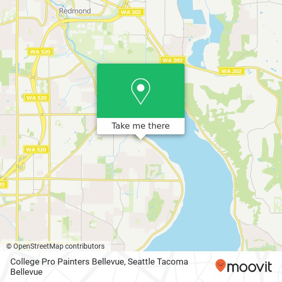 College Pro Painters Bellevue, 3404 179th Ave NE map