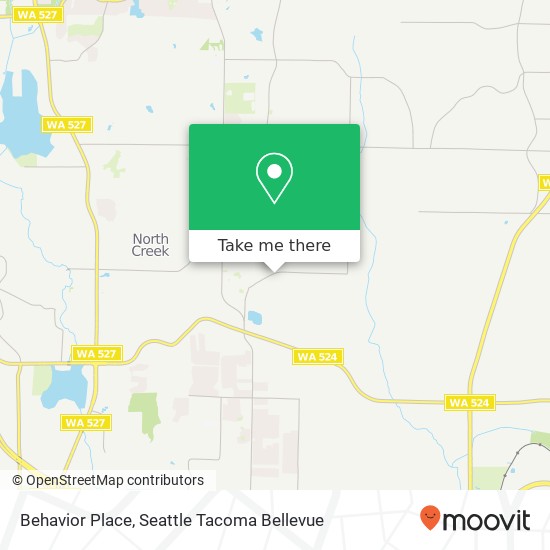 Behavior Place, Jewell Rd map