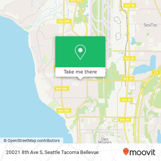 20021 8th Ave S, Des Moines, WA 98198 map