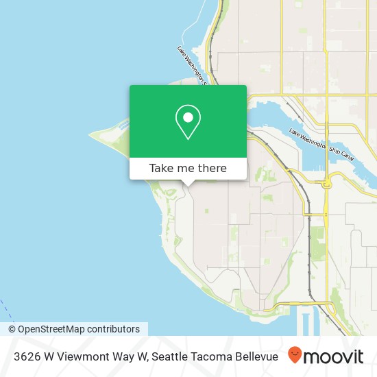 3626 W Viewmont Way W, Seattle, WA 98199 map