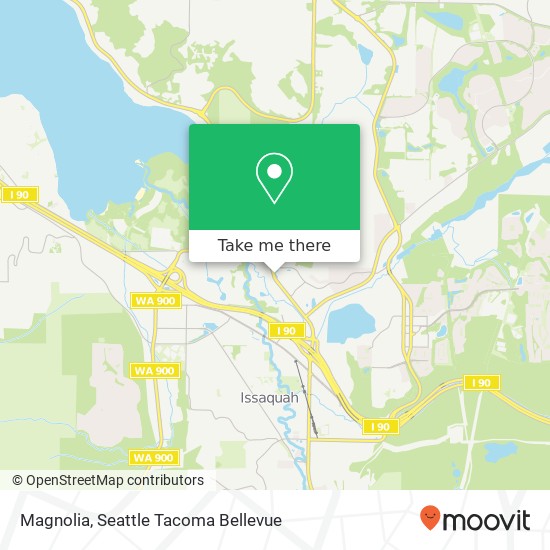 Magnolia, 6000 E Lake Sammamish Pkwy SE map