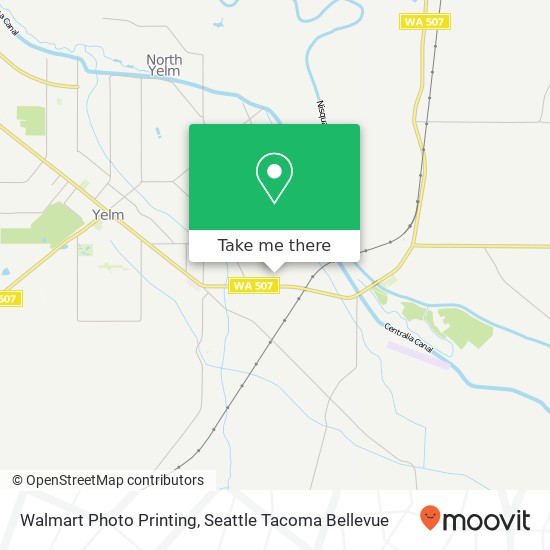 Mapa de Walmart Photo Printing, 17100 State Route 507 SE