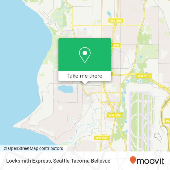 Locksmith Express, 630 SW 153rd St map