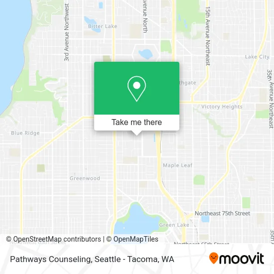 Mapa de Pathways Counseling