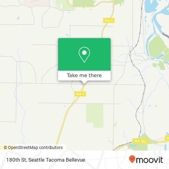 Mapa de 180th St, Snohomish, WA 98296