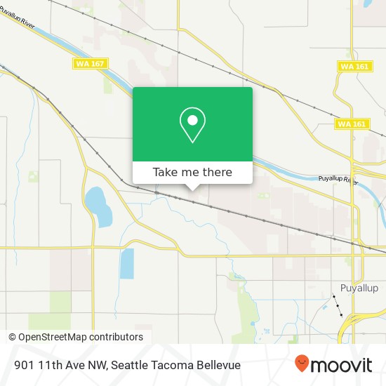 901 11th Ave NW, Puyallup, WA 98371 map