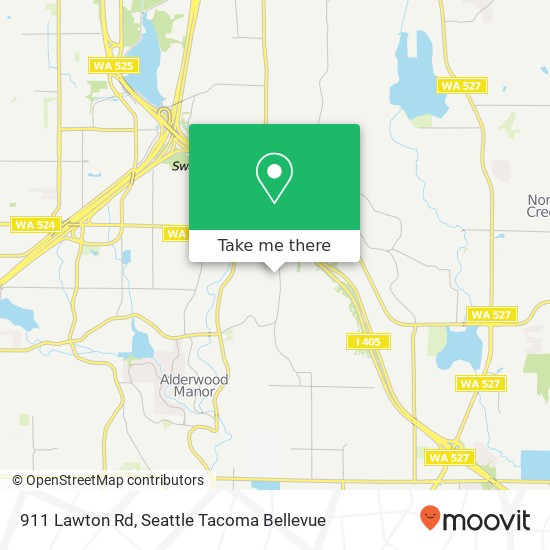 911 Lawton Rd, Lynnwood, WA 98036 map