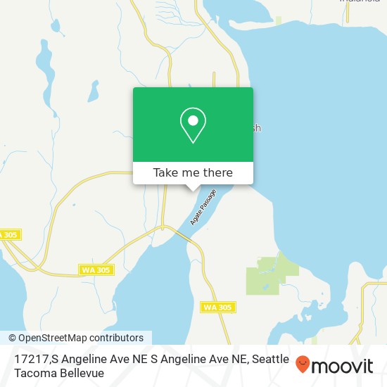 17217,S Angeline Ave NE S Angeline Ave NE, Suquamish, WA 98392 map
