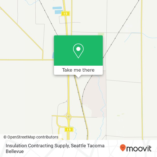 Mapa de Insulation Contracting Supply, 3909 132nd Pl NE