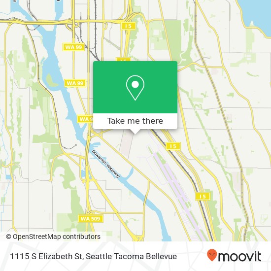 1115 S Elizabeth St, Seattle, WA 98108 map