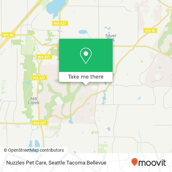 Mapa de Nuzzles Pet Care, 2919 149th St SE