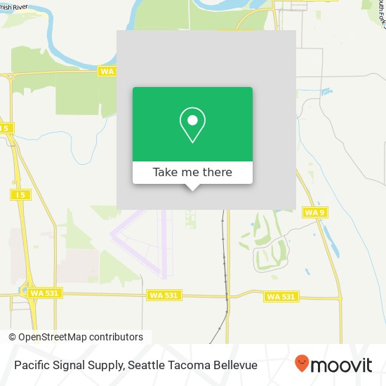 Mapa de Pacific Signal Supply, 19007 61st Ave NE Arlington, WA 98223