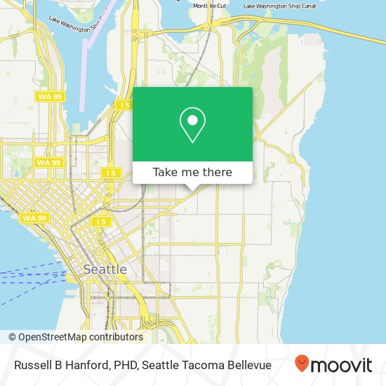 Mapa de Russell B Hanford, PHD, 18th Ave