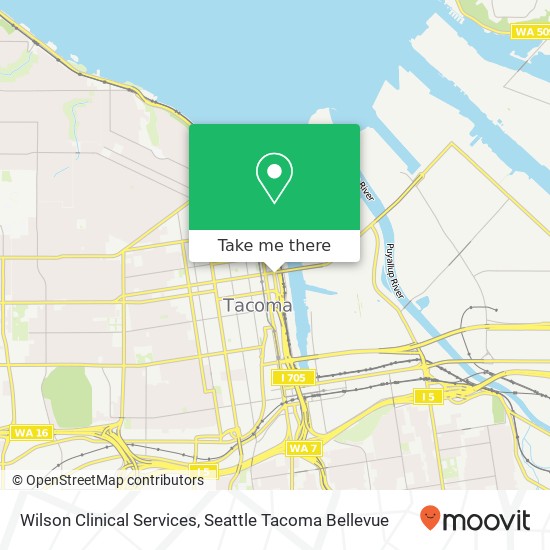 Wilson Clinical Services, 1117 A St map