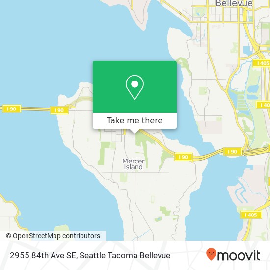 2955 84th Ave SE, Mercer Island, WA 98040 map