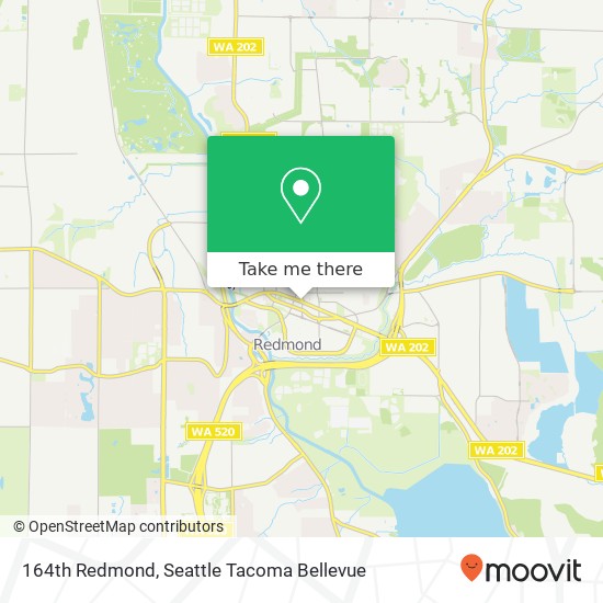 Mapa de 164th Redmond, Redmond, WA 98052