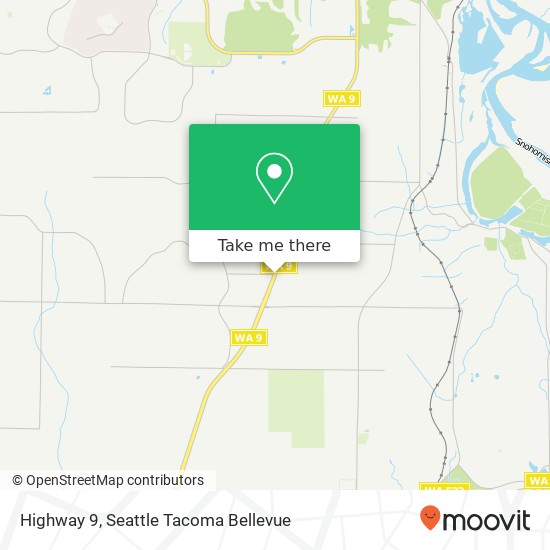 Highway 9, Snohomish, WA 98296 map