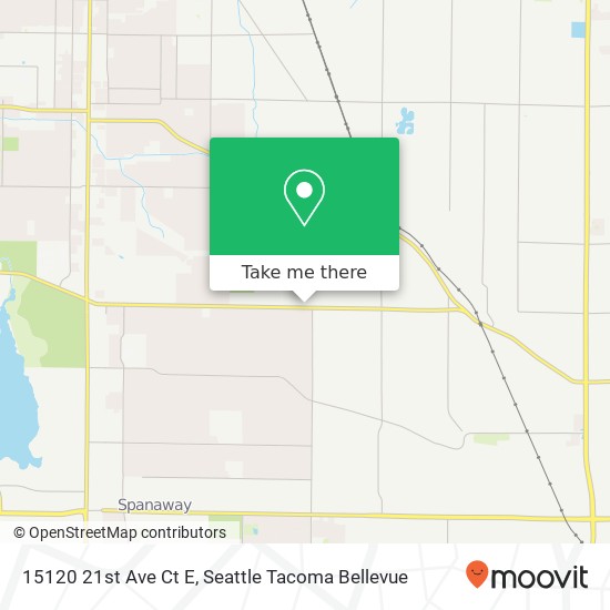 15120 21st Ave Ct E, Tacoma, WA 98445 map